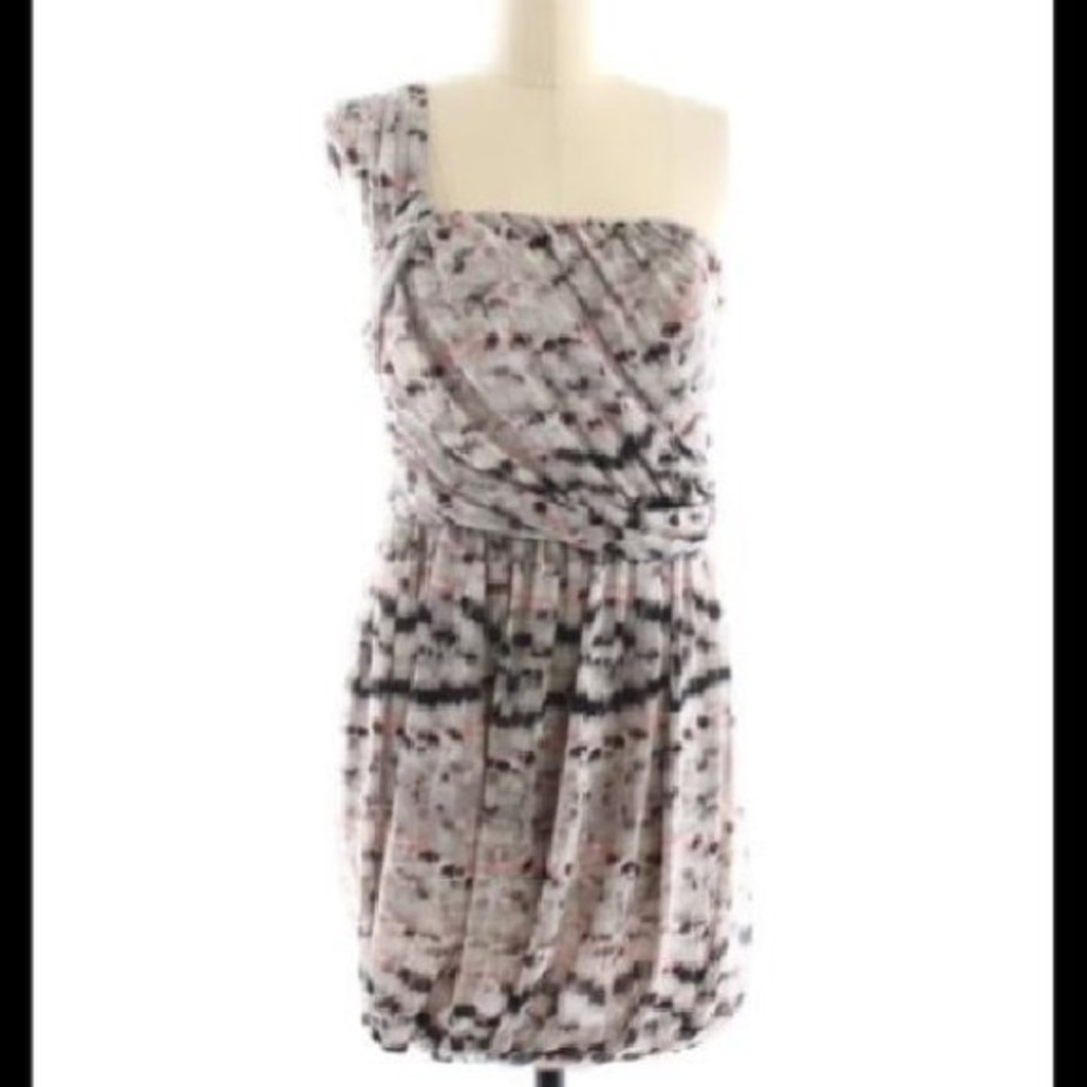 Bcbgeneratiion One Shoulder Draped Dress